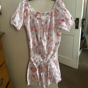 Floral mini dress
